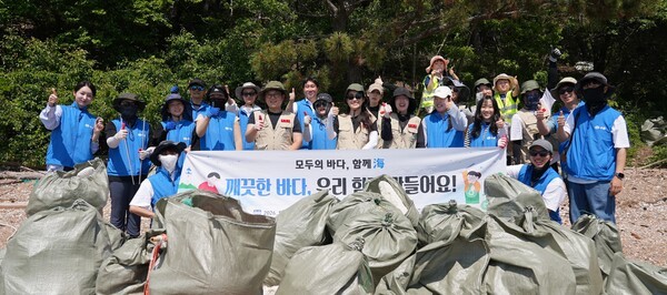 사각지대 없는 ‘희망의 바다’ 만든다…허육도 해양정화 실시